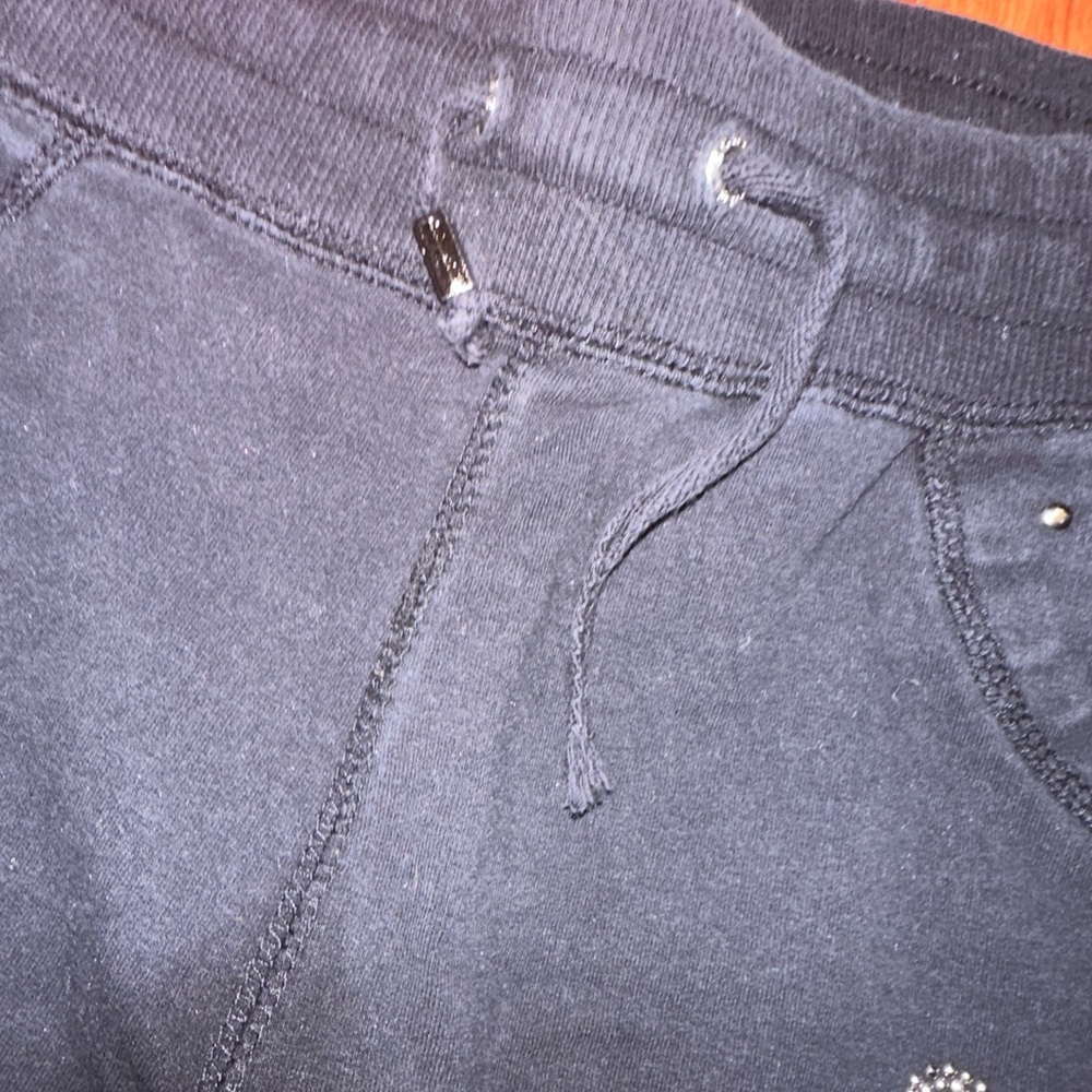 Y2K BCBG Black Pants with Silver Embellishments - Picture 9 of 9